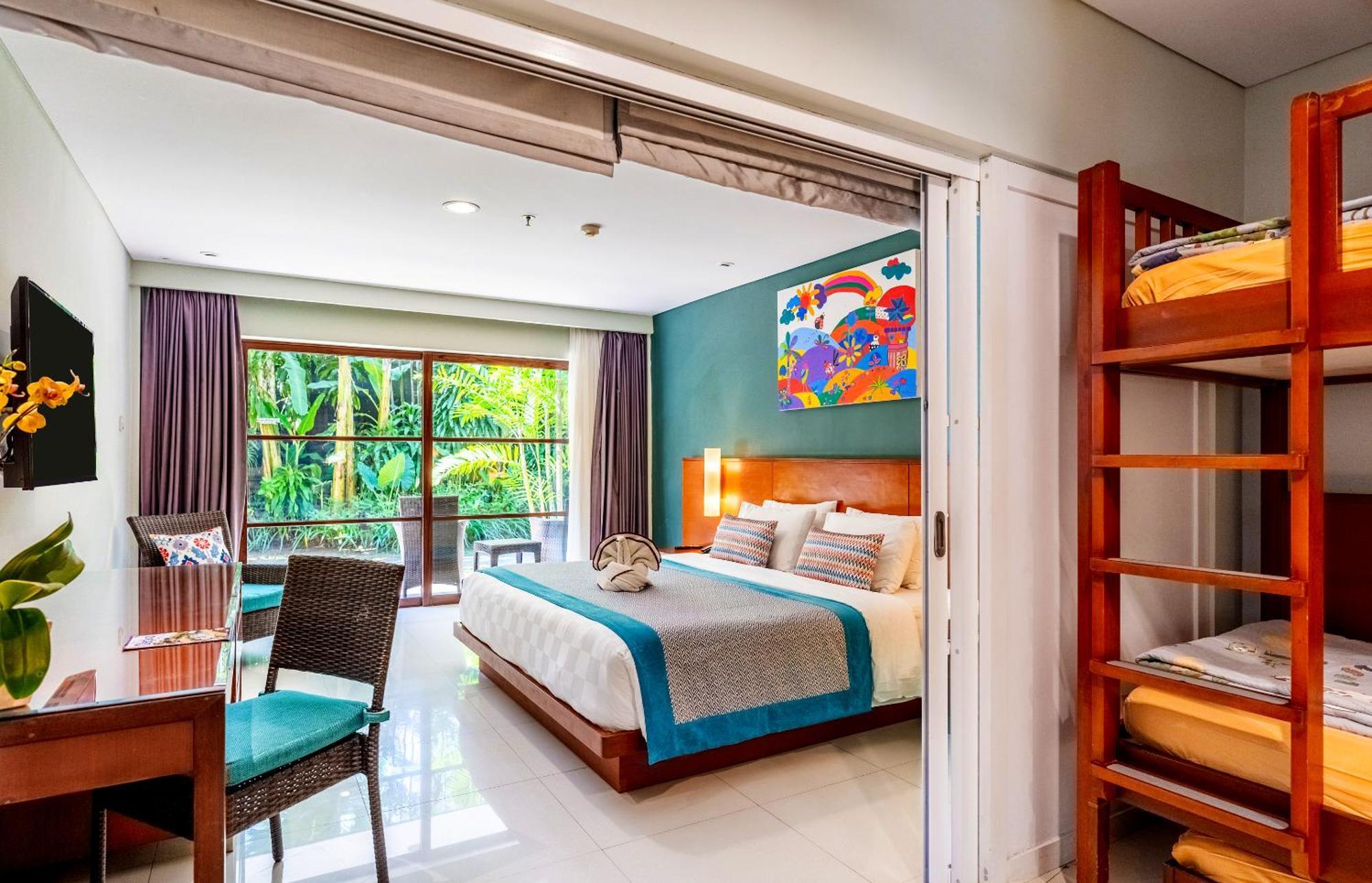 Bali Dynasty Resort Kuta Lombok Exterior foto Family Suite